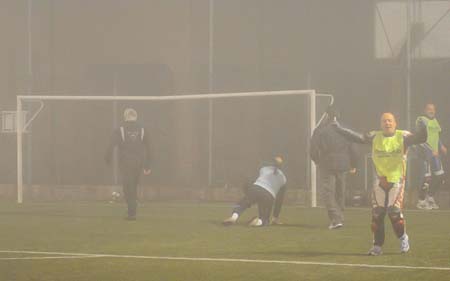 Goal nella Nebbia