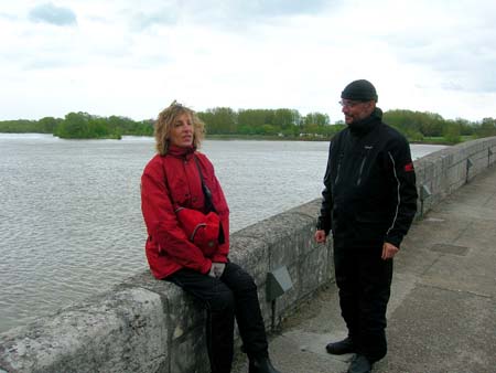 04- visita a Beaugency (sul ponte della Loira)